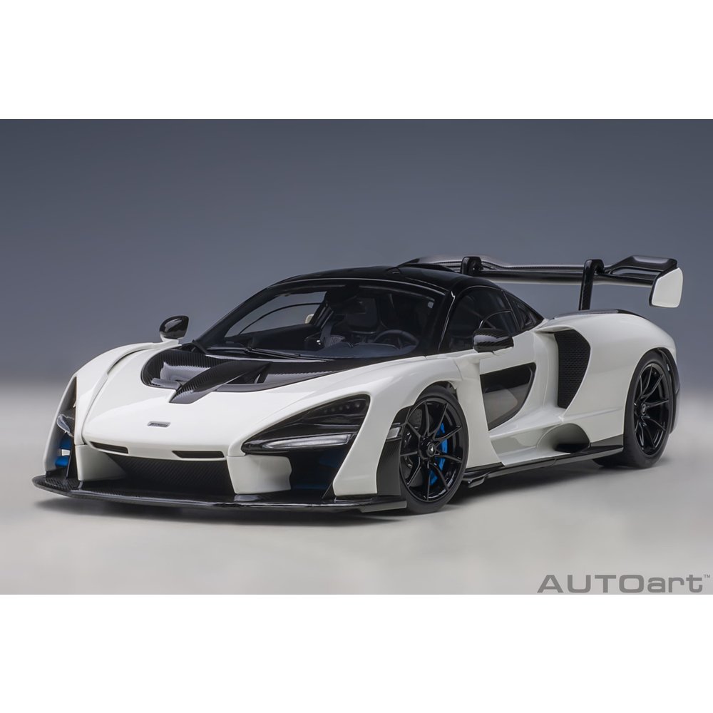 1/18 McLaren / マクラーレン Senna ビジョンピュアホワイト 1:18 McLaren Senna - Vision Pure White - Pole Position