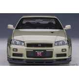 1:18 Nissan Skyline GT-R (R34) V-Spec II Nür Millenium Jade Autoart