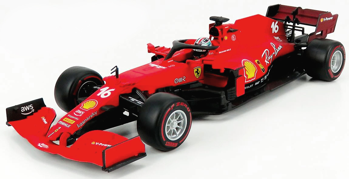 1:18 Scuderia Ferrari SF21 #16 Charles Leclerc 2021 Bburago