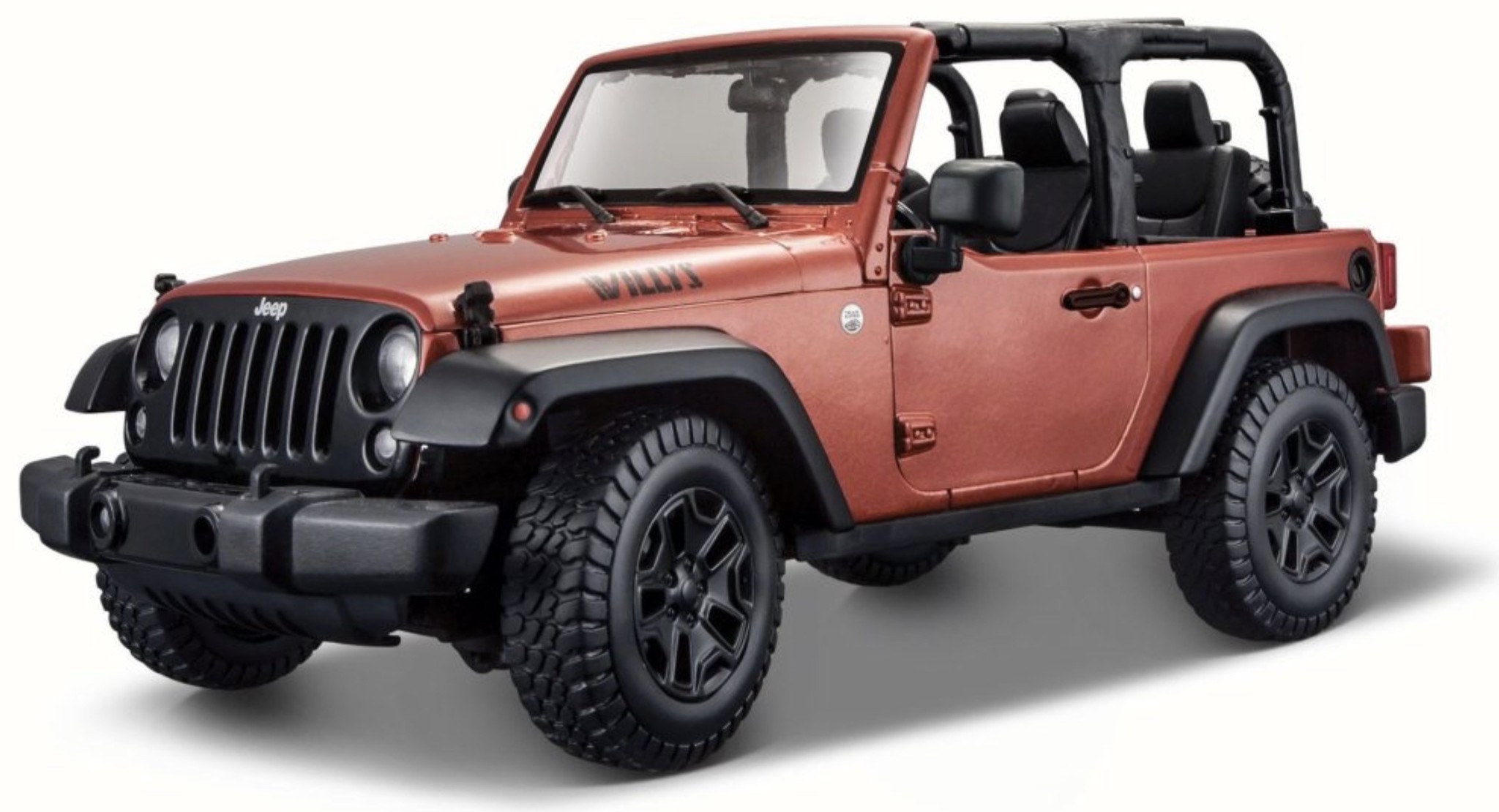 1:18 Jeep Wrangler Open Top 2014 Koper Maisto