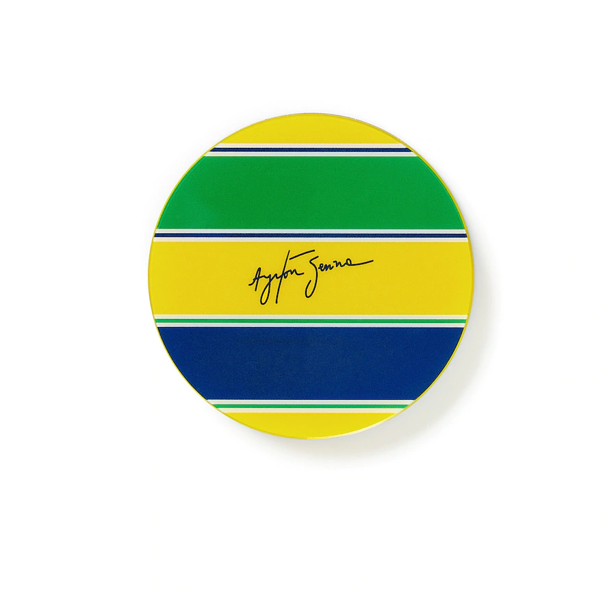 Ayrton Senna Magnet Helmet Style