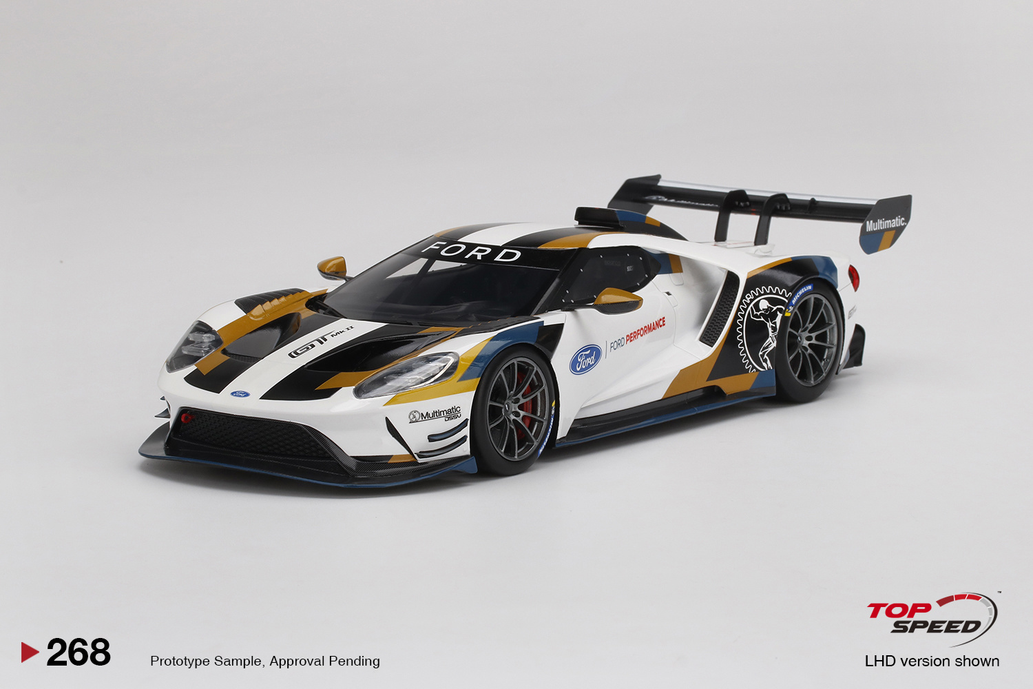 1:18 Ford GT Mk II 2019 Pebble Beach Concours d'Elegance TopSpeed Models