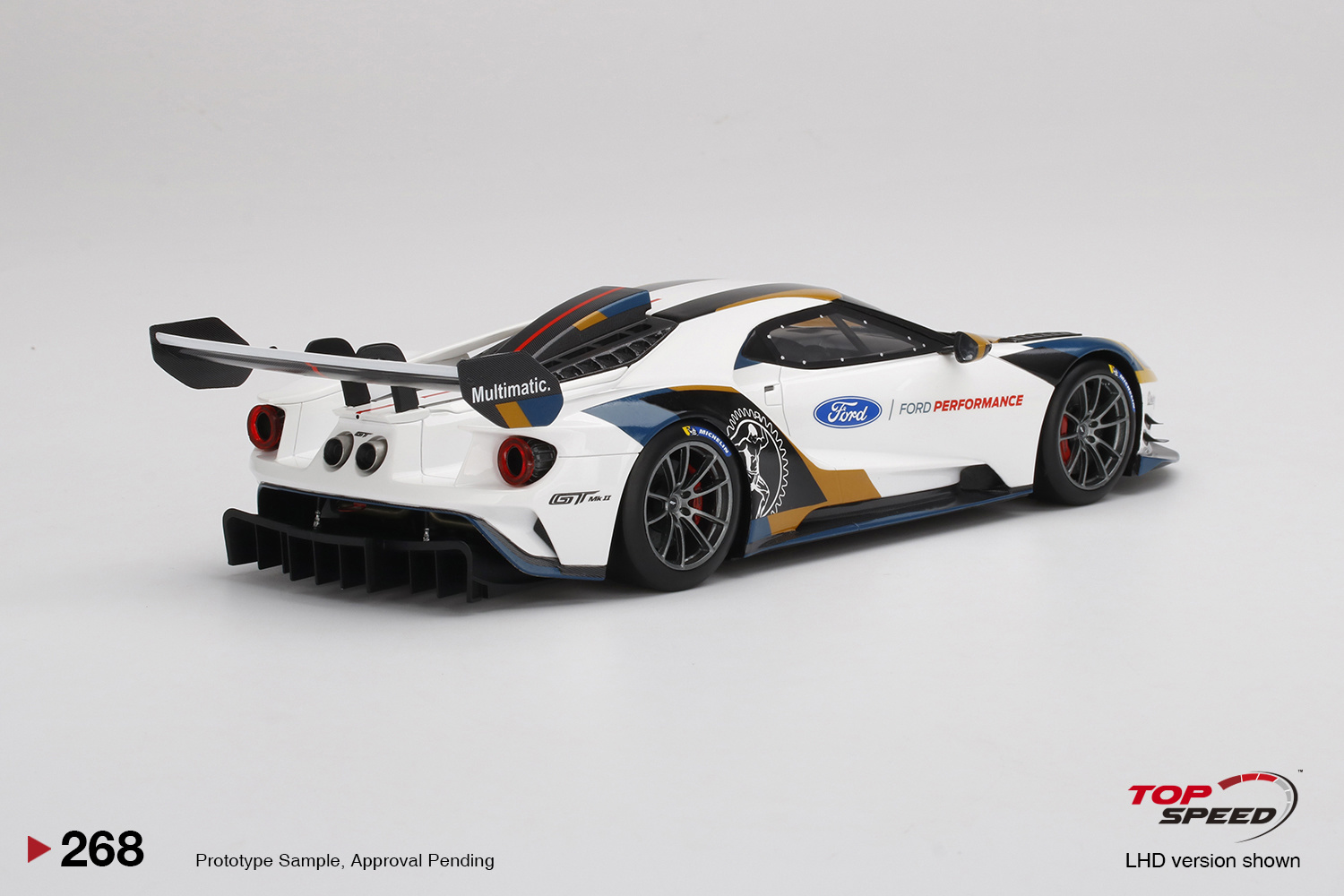 1:18 Ford GT Mk II 2019 Pebble Beach Concours d'Elegance TopSpeed Models