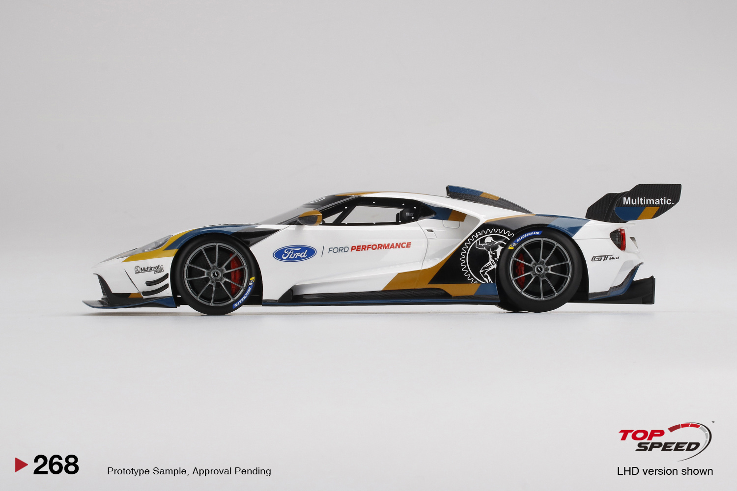 1:18 Ford GT Mk II 2019 Pebble Beach Concours d'Elegance TopSpeed Models