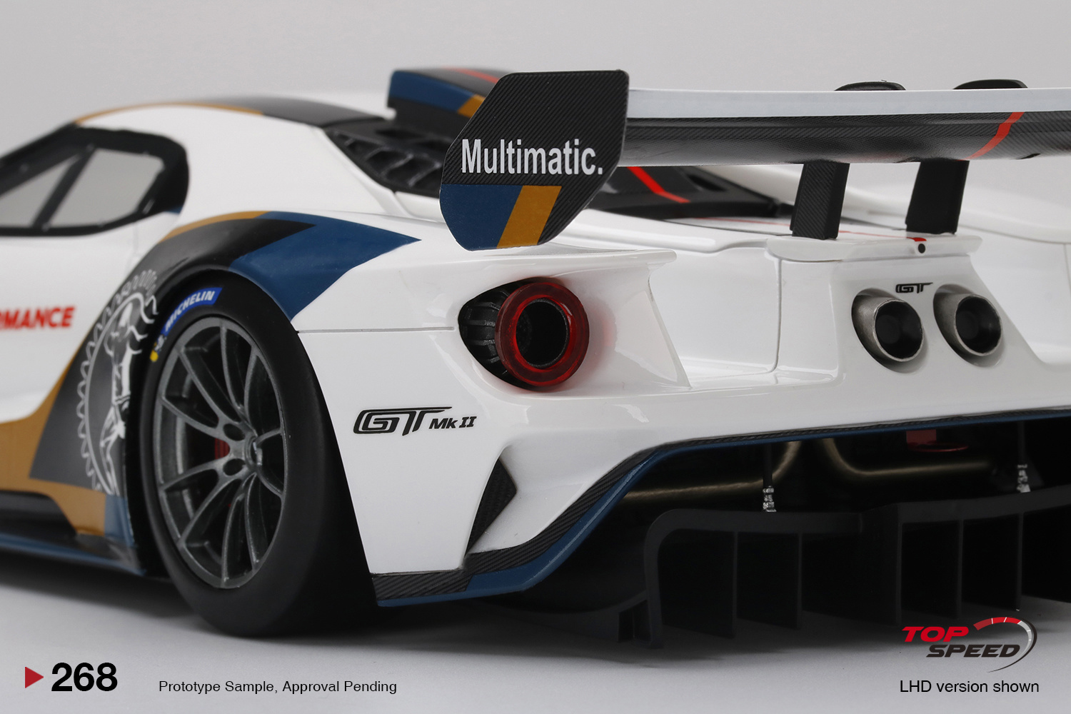 1:18 Ford GT Mk II 2019 Pebble Beach Concours d'Elegance TopSpeed Models