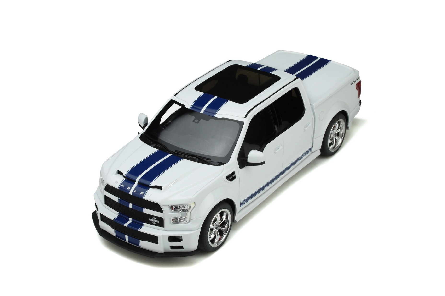 1:18 Ford Shelby F150 Super Snake White GT Spirit