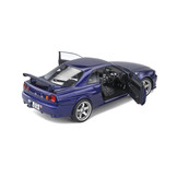 1:18 Nissan Skyline R34 GT-R Midnight Purple Solido