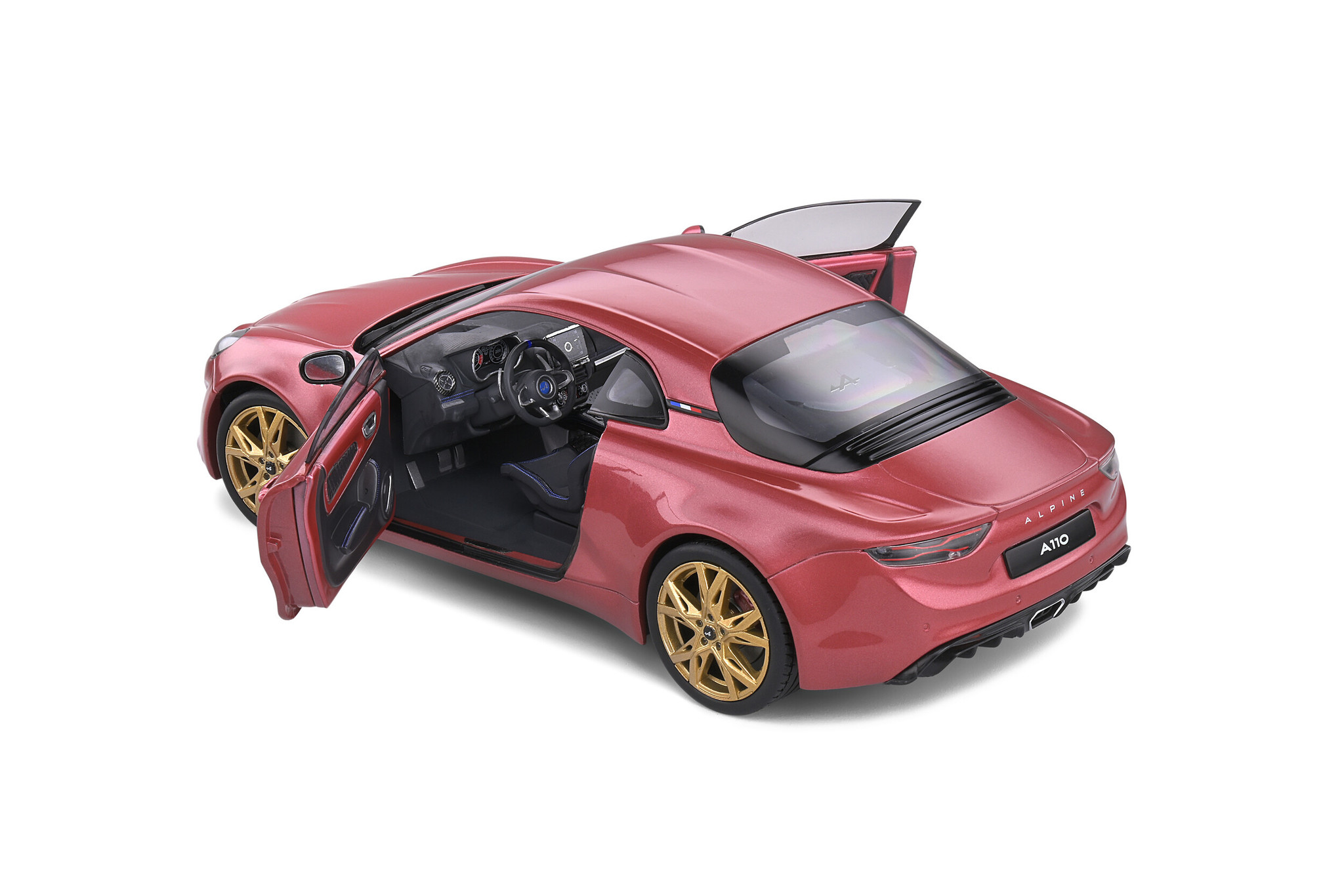 1:18 Alpine A110 Pure Rose Bruyere Solido