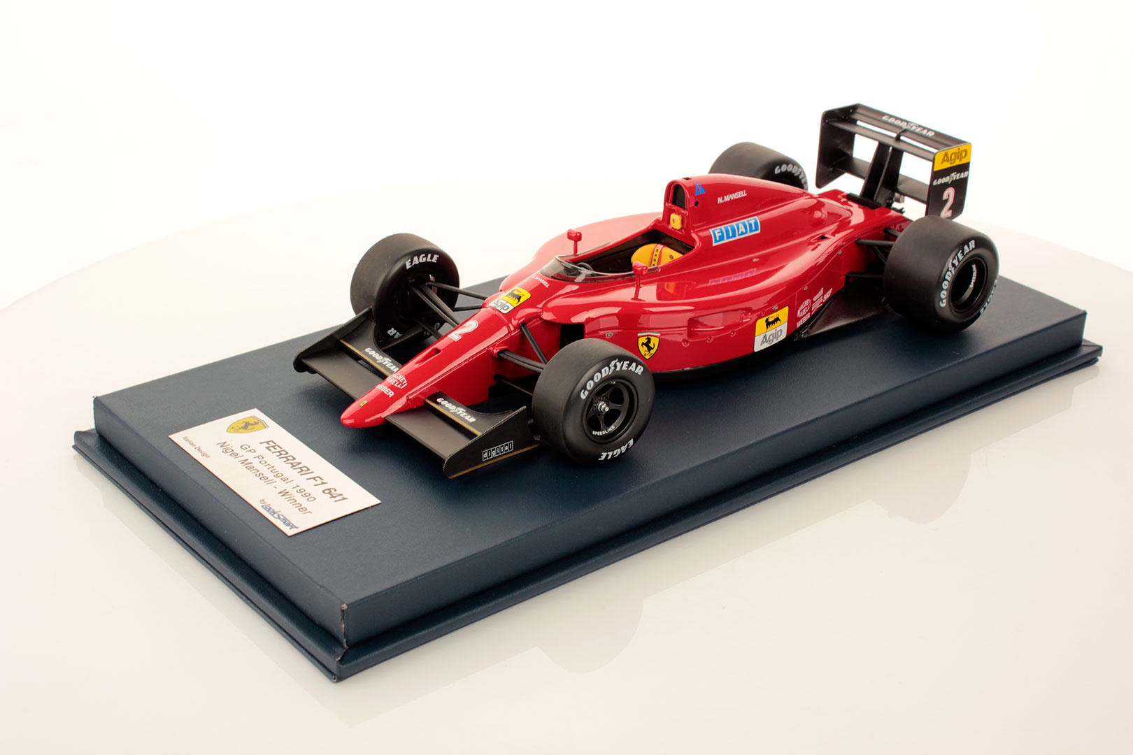 1:18 Ferrari F1 641 1990 #2 Nigel Mansell Looksmart