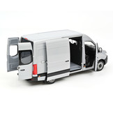 1:18 Mercedes Sprinter Kastenwagen zilver Norev