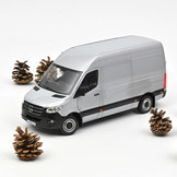 1:18 Mercedes Sprinter Kastenwagen zilver Norev