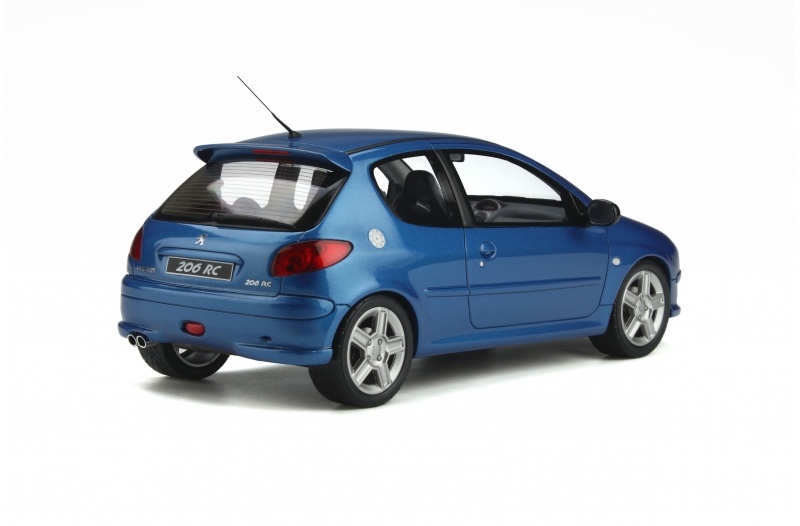1:18 Peugeot 206 RC Recife Blue OttoMobile