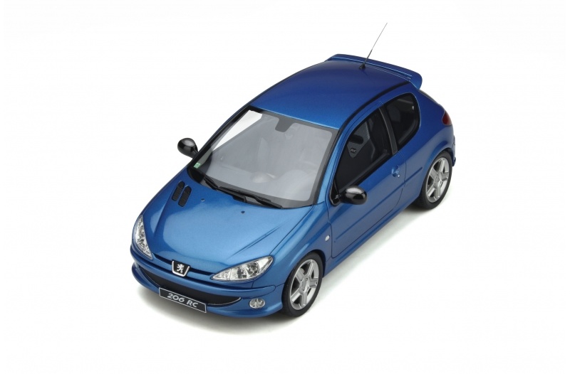 1:18 Peugeot 206 RC Recife Blue OttoMobile