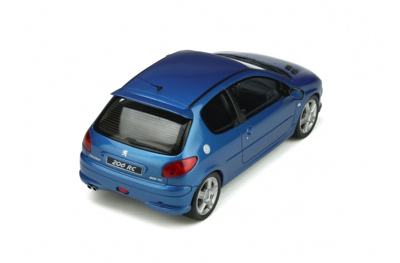 1:18 Peugeot 206 RC Recife Blue OttoMobile