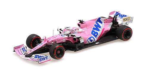 1:43 BWT Racing Point RP20 #27 Nico Hülkenberg 70th Anniversary GP 2020 Minichamps