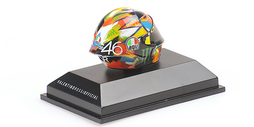 1:8 AGV Helmet Valentino Rossi 'MotoGP Wintertest 2019' Minichamps
