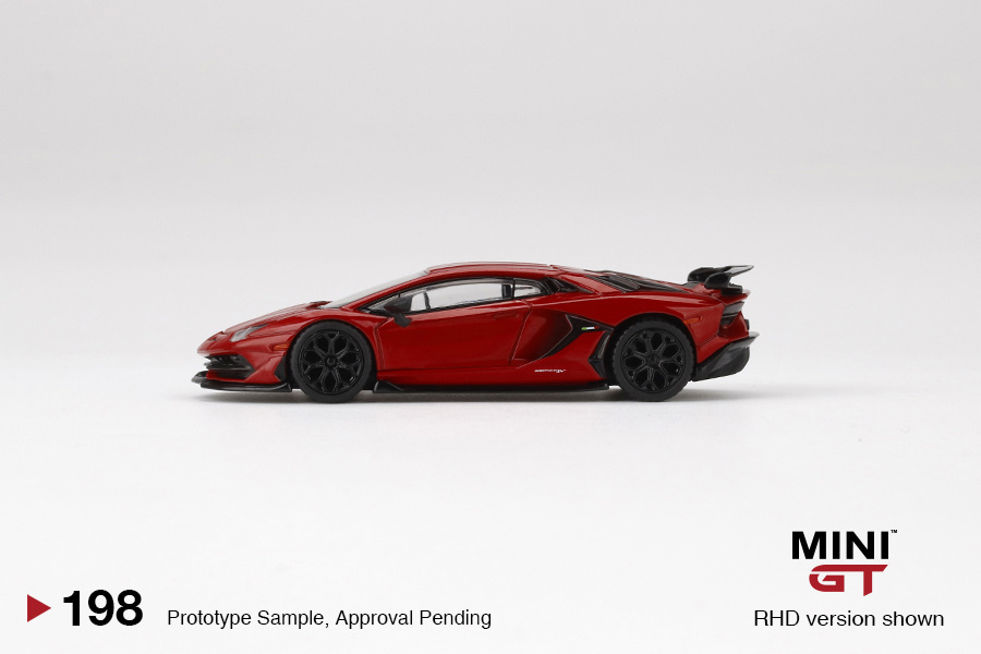 1:64 Lamborghini Aventador SVJ 'Red' MiniGT