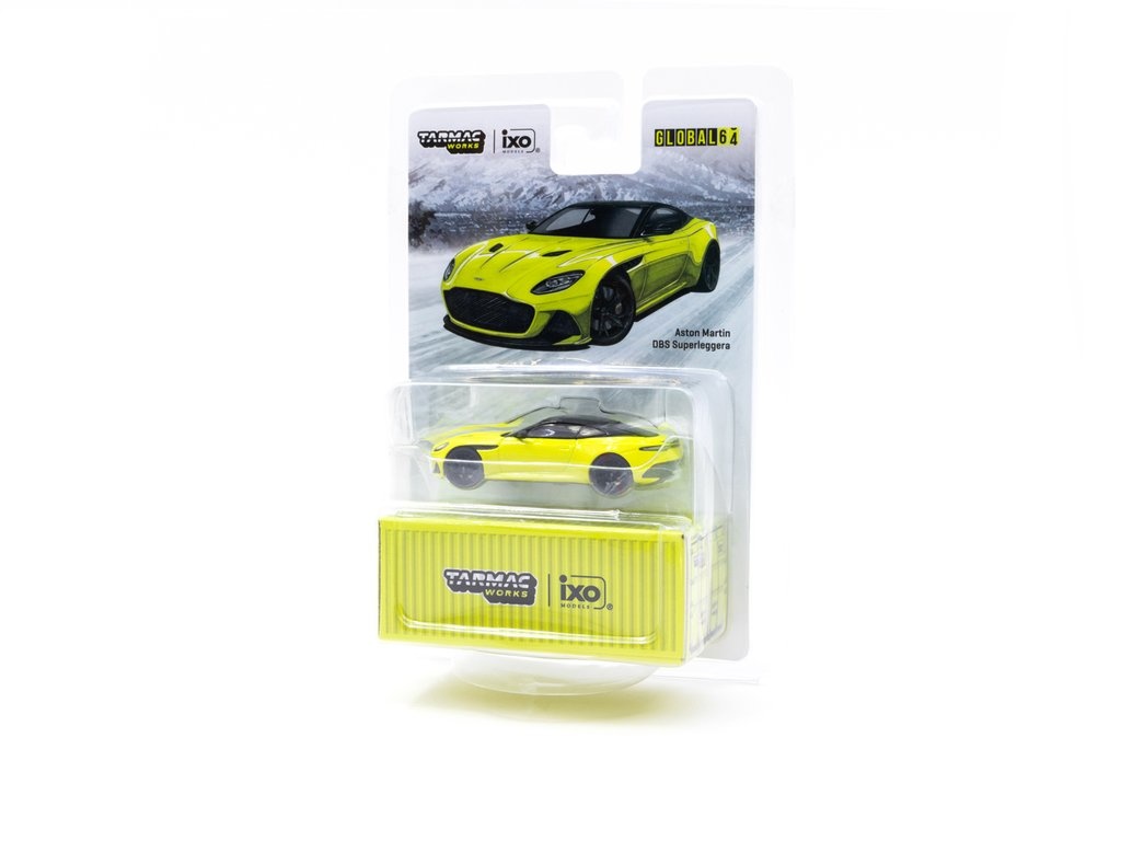 1:64 Aston Martin DBS Superleggera Yellow Metallic Tarmac Works