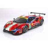 1:18 Ferrari 488LM GTE PRO Team AF Corse 24H Le Mans 2020 BBR