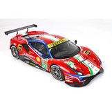1:18 Ferrari 488LM GTE PRO Team AF Corse 24H Le Mans 2020 BBR