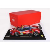 1:18 Ferrari 488LM GTE PRO Team AF Corse 24H Le Mans 2020 BBR