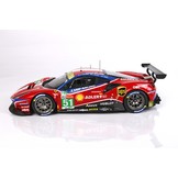 1:18 Ferrari 488LM GTE PRO Team AF Corse 24H Le Mans 2020 BBR