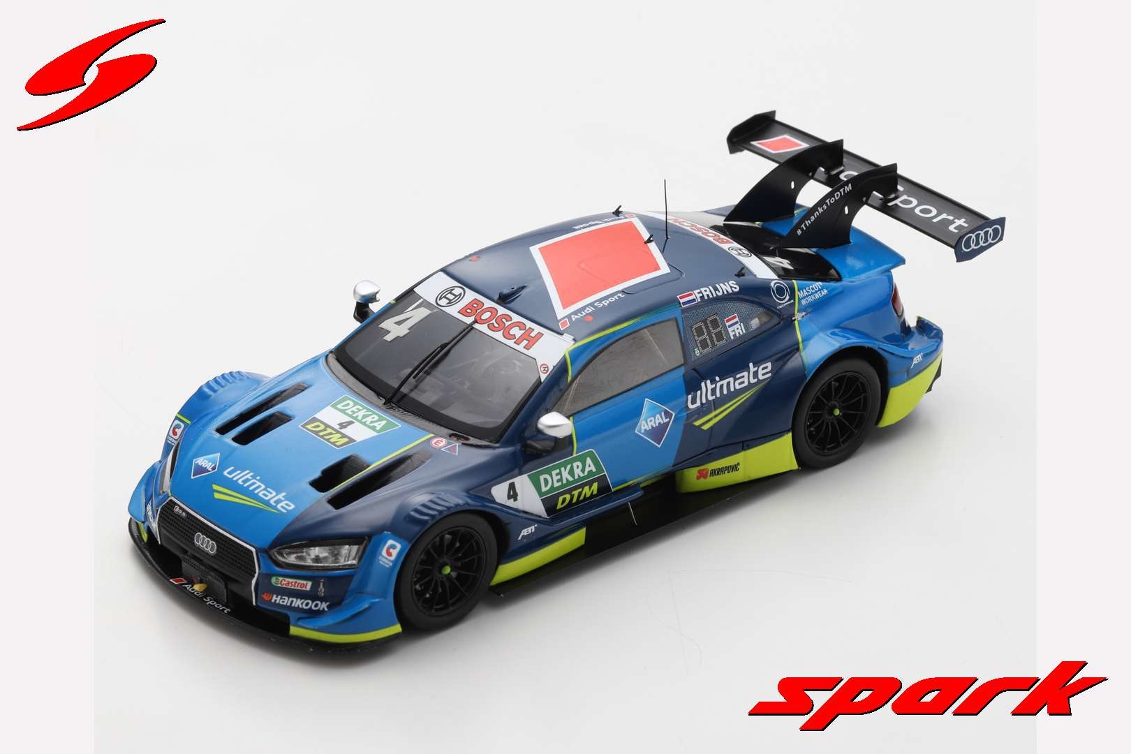 1:43 Audi RS5 DTM Robin Frijns Audi Sport Team ABT Sportline 2020 - Spark