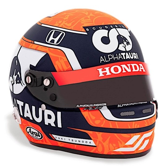 1:2 Helm Yuki Tsunoda, Alpha Tauri 2021 Arai
