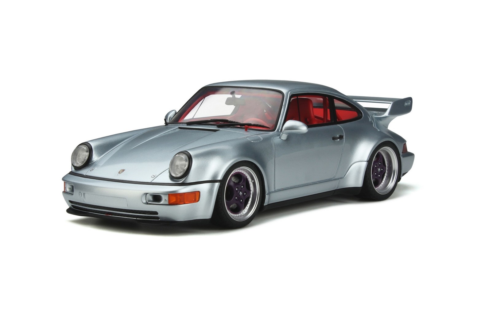 1:18 Porsche 911 (964) RSR 3.8 Polar Silver GT Spirit