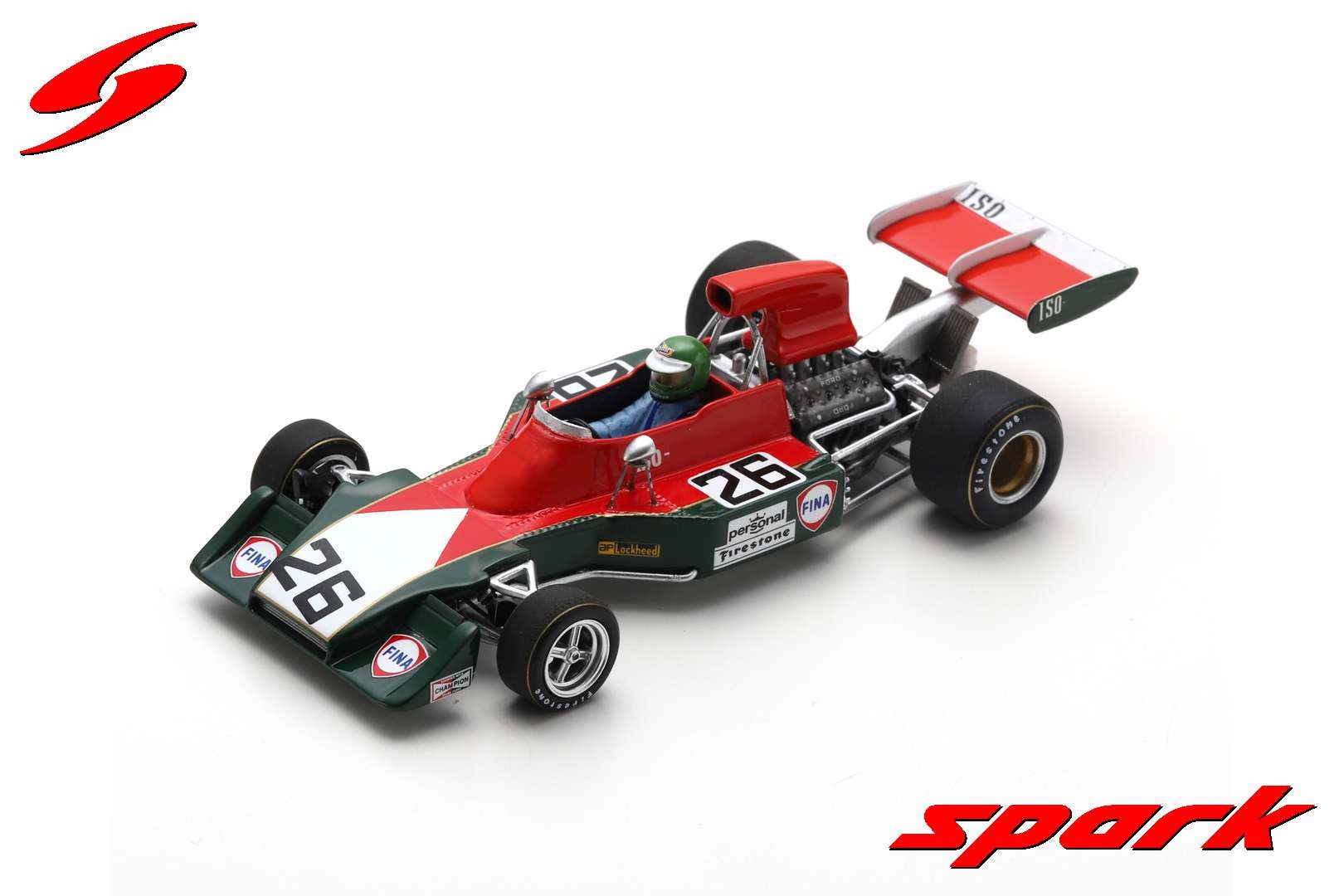 1:43 ISO IR 'French GP 1973' Henri Pescarolo Spark