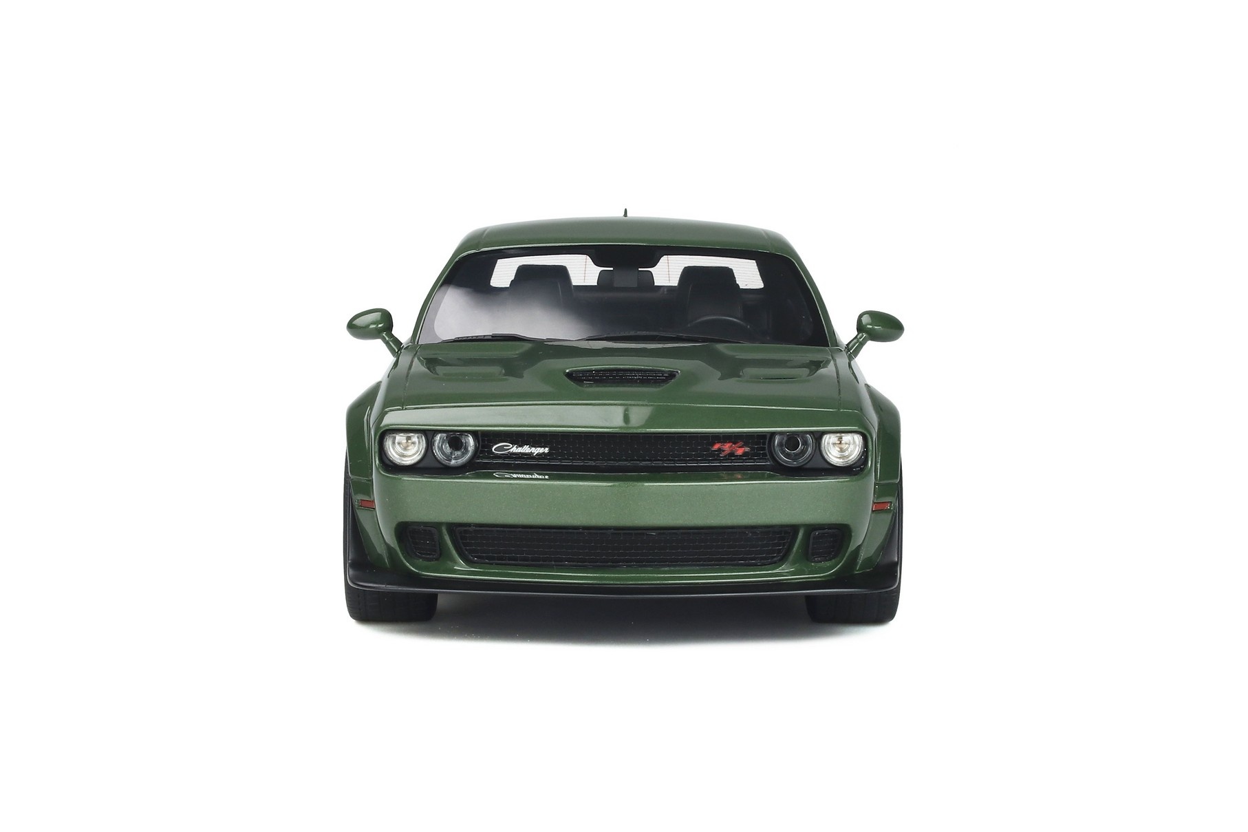 1:18 Dodge Challenger RT Widebody Grün GT Spirit