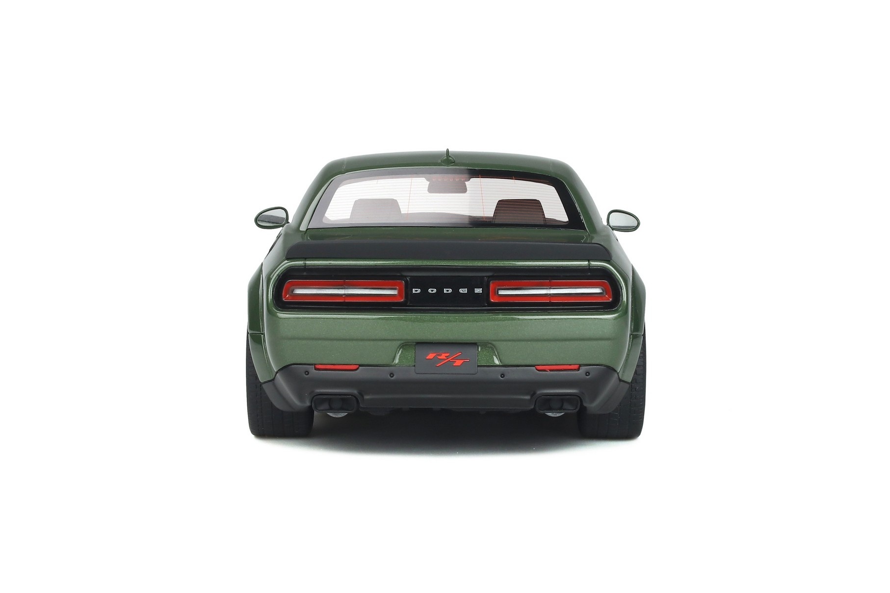 1:18 Dodge Challenger RT Widebody Grün GT Spirit