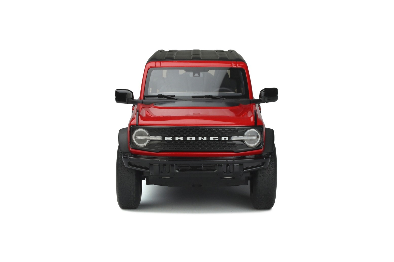 1:18 Ford Bronco 4 doors 2021 Rood GT Spirit