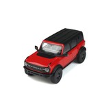 1:18 Ford Bronco 4 doors 2021 Rood GT Spirit