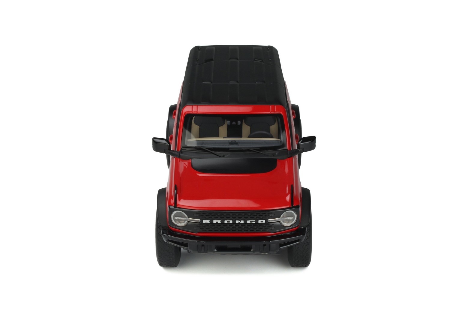 1:18 Ford Bronco 4 doors 2021 Rot GT Spirit