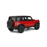 1:18 Ford Bronco 4 doors 2021 Rood GT Spirit