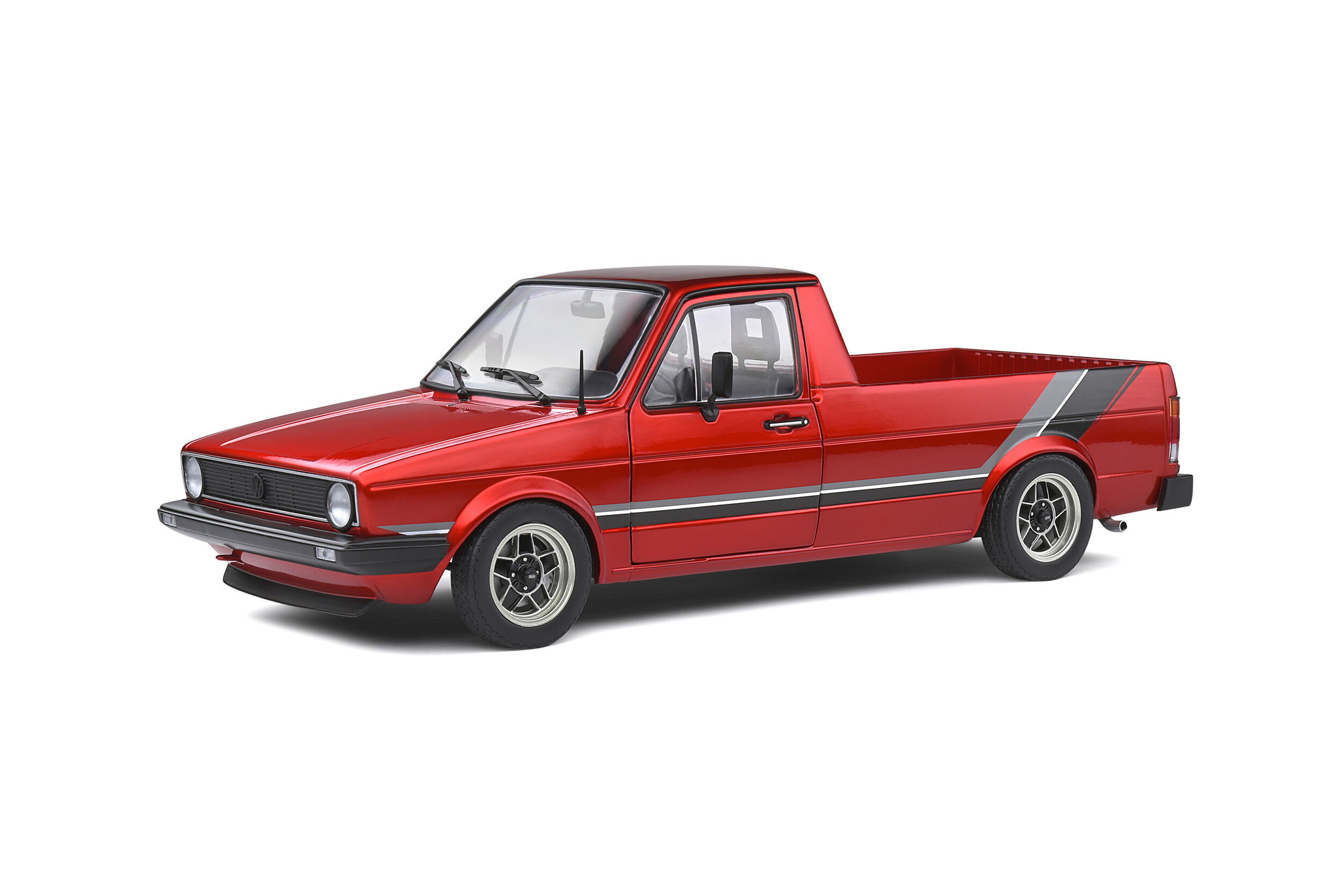1:18 Volkswagen Caddy Custom Mk.1 1982 Red Solido
