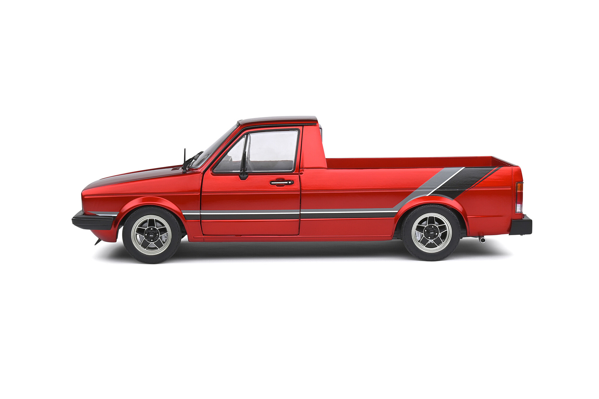 1:18 Volkswagen Caddy Custom Mk.1 1982 Red Solido
