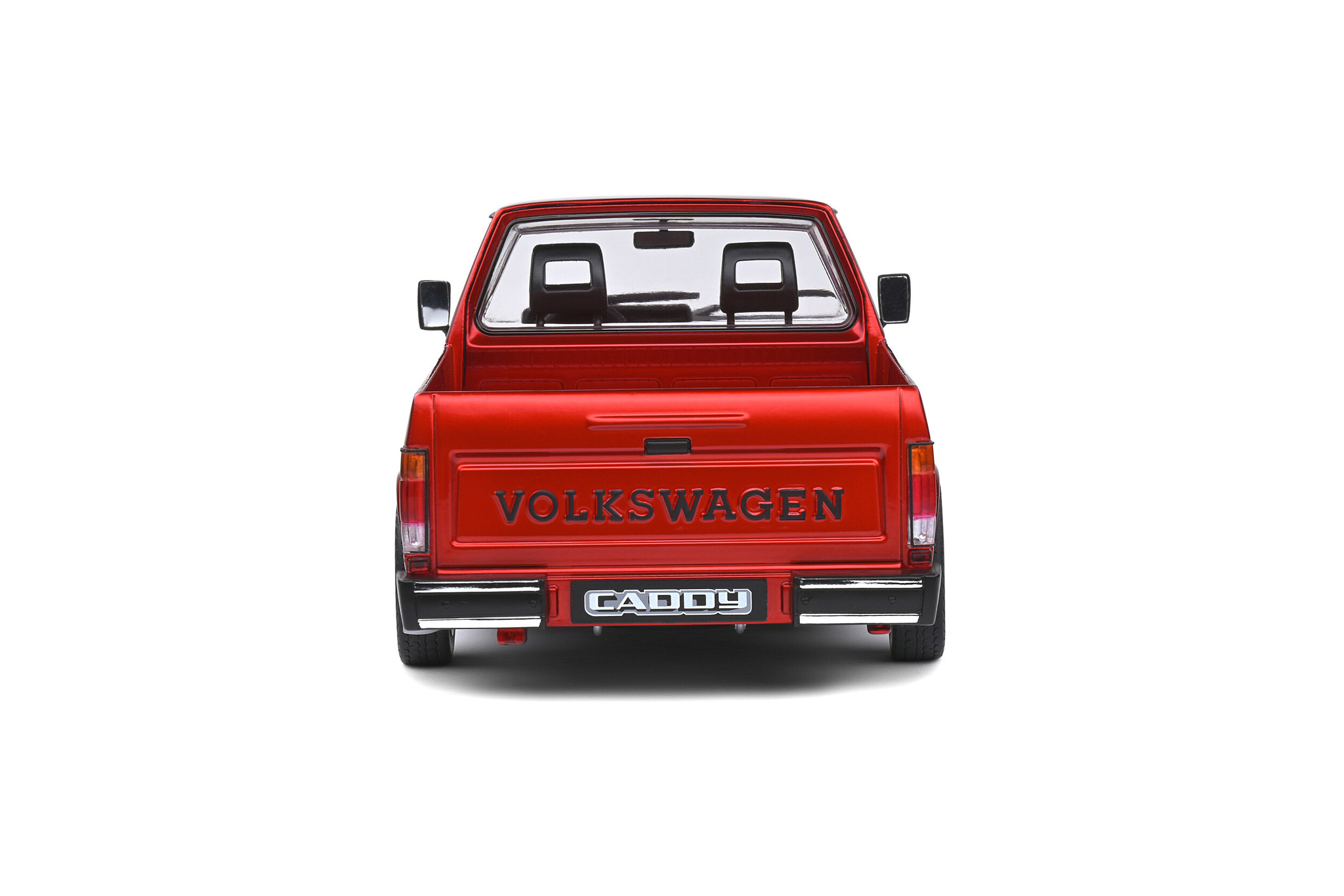 1:18 Volkswagen Caddy Custom Mk.1 1982 Red Solido