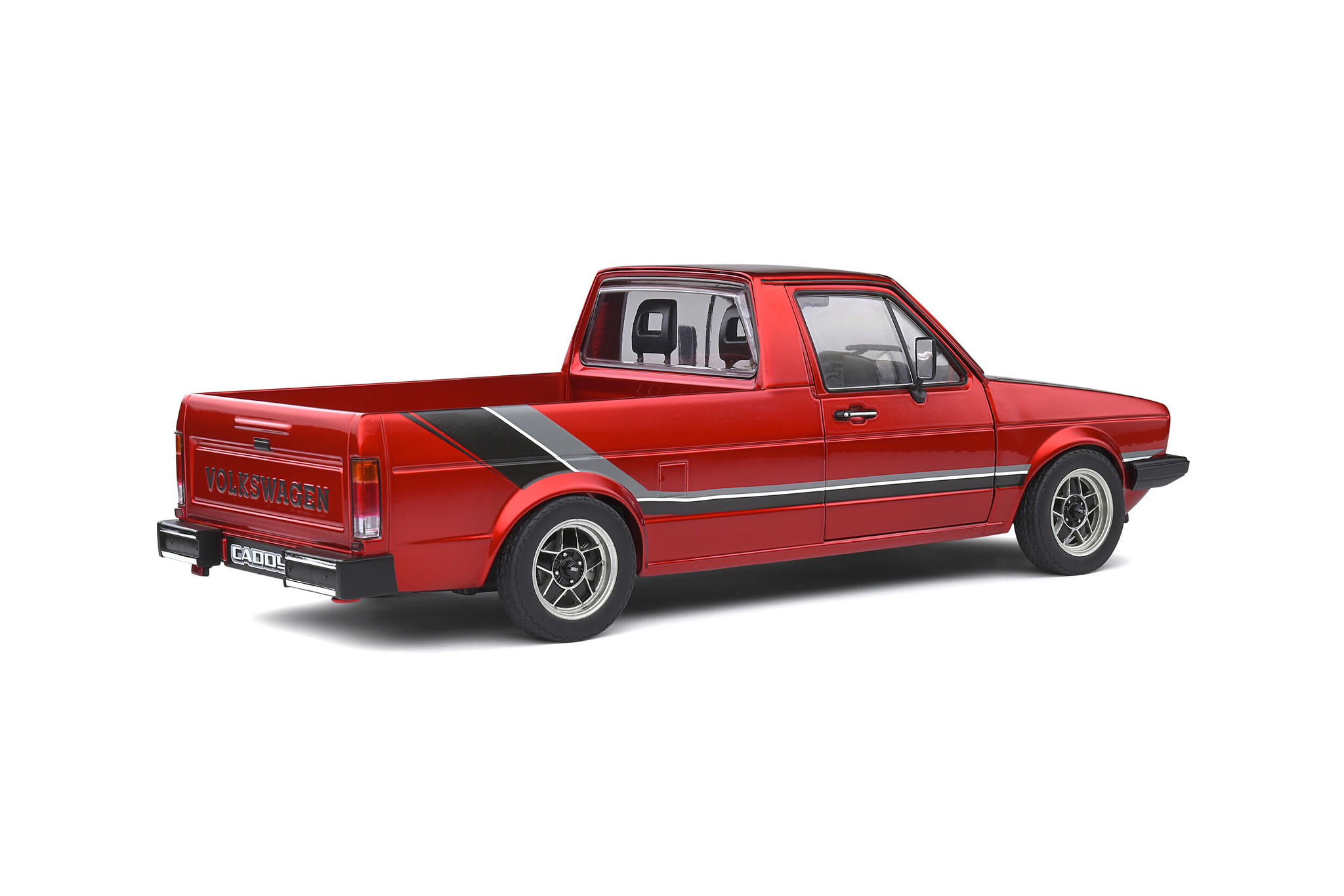 1:18 Volkswagen Caddy Custom Mk.1 1982 Red Solido