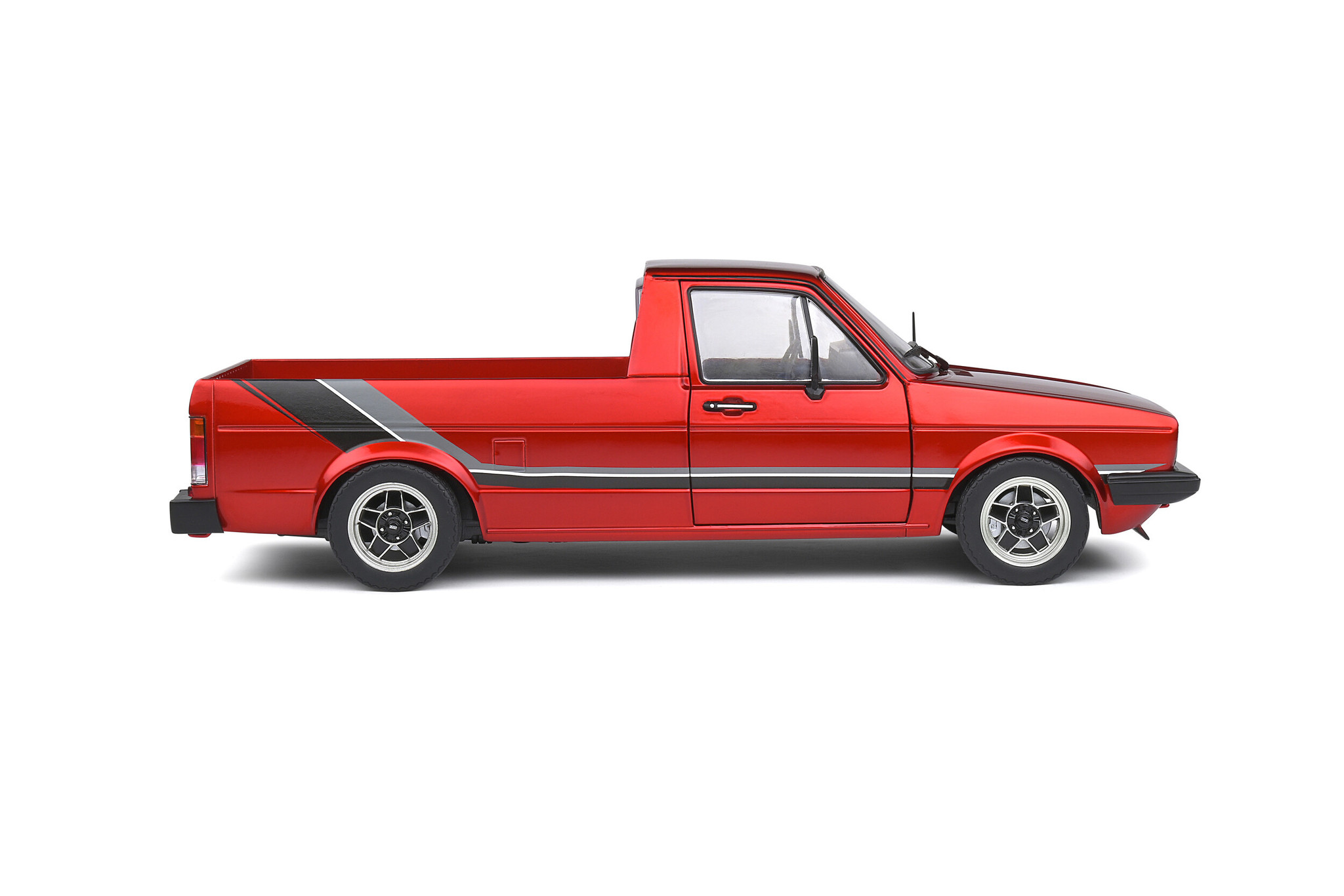 1:18 Volkswagen Caddy Custom Mk.1 1982 Red Solido