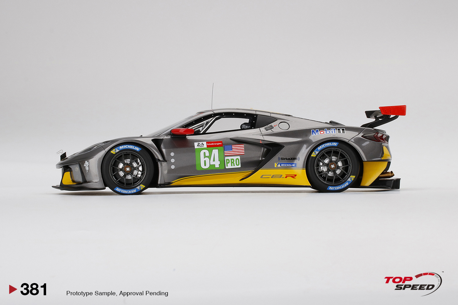 1:18 Chevrolet Corvette C8.R #64 Corvette Racing 2021 Le Mans 24 Hrs TopSpeed Models