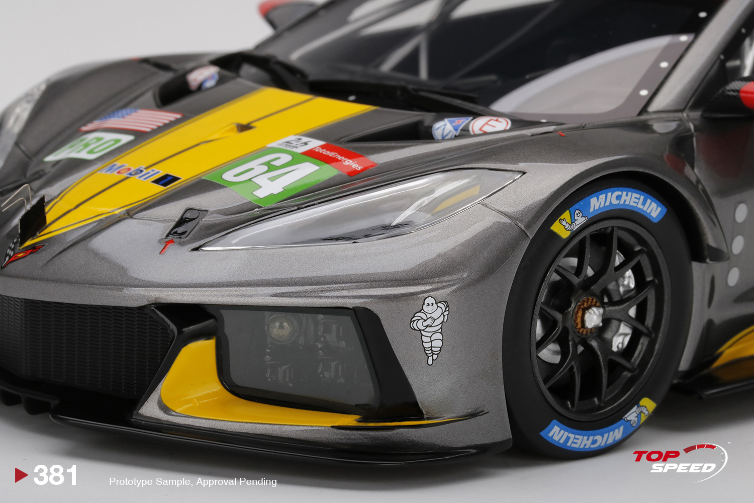 1:18 Chevrolet Corvette C8.R #64 Corvette Racing 2021 Le Mans 24 Hrs TopSpeed Models