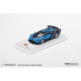 1:43 Bugatti Vision Gran Turismo Bugatti Light Blue Racing / Blue Carbon True Scale Miniatures