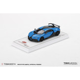 1:43 Bugatti Chiron Pur Sport Agile Blue True Scale Miniatures