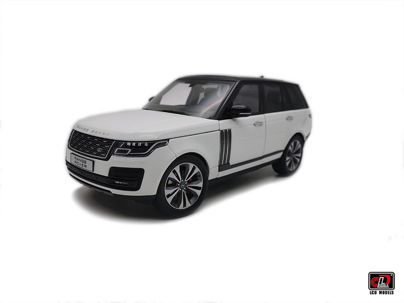 1:18 Range Rover SV Autobiography White LCD Models