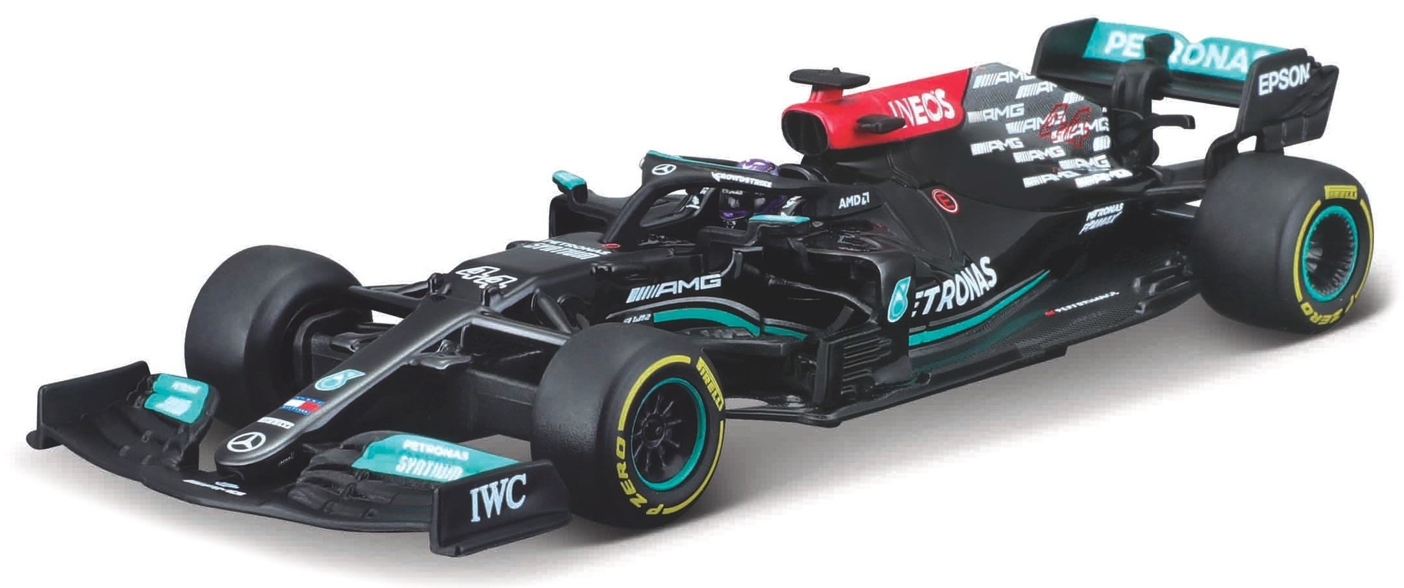 1:43 Mercedes-AMG F1 W12 #44 Hamilton 2021 Bburago Signature