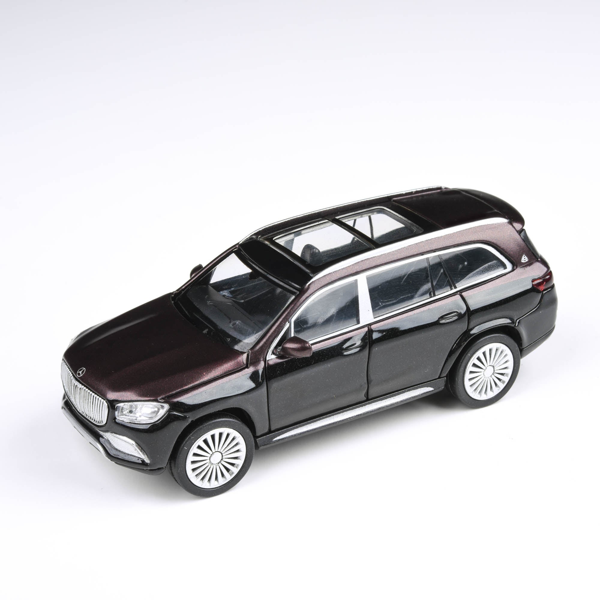 1:64 Mercedes-Maybach GLS (LHD) 'Black & Red' Para64