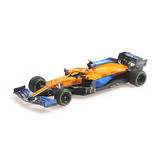 1:43 McLaren MCL35M #4 Norris 3rd place GP Emilia Romagna 2021 Minichamps