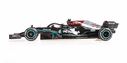 1:18 Mercedes-AMG Petronas F1 Team W12 Eq Performance - #77 Valtteri Bottas Bahrain GP 2021 Minichamps